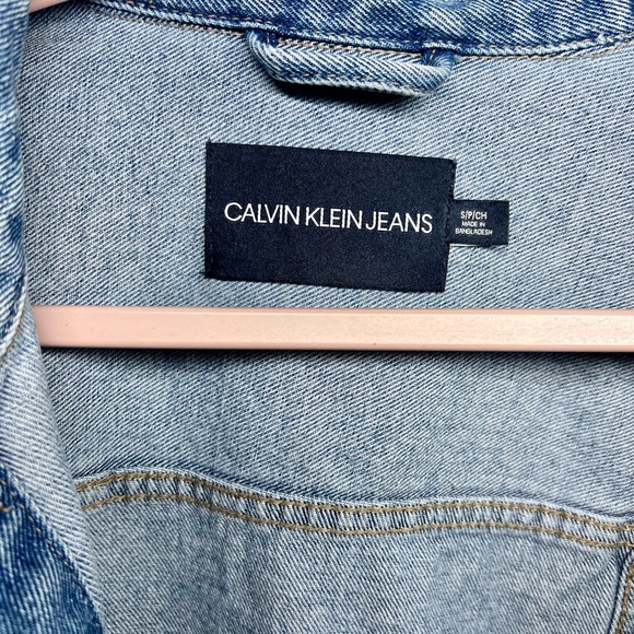 Calvin Klein Jean Jacket - Picture 3 of 3